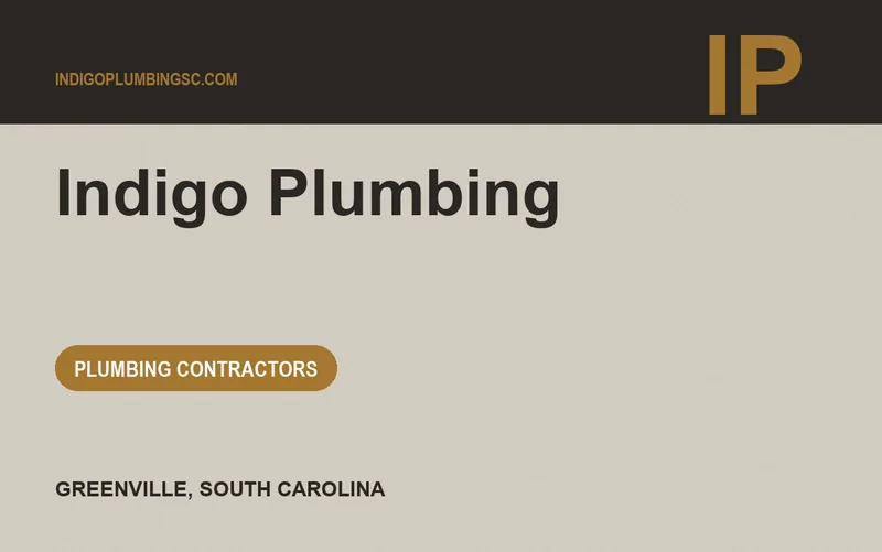 Indigo Plumbing in Greenville, South Carolina