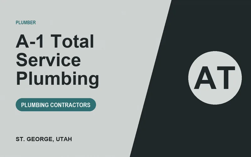 A-1 Total Service Plumbing in St. George, Utah