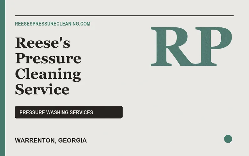Reese's Pressure Cleaning Service in Warrenton, Georgia