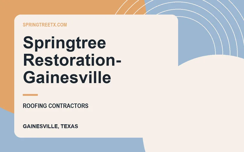 Springtree Restoration- Gainesville in Gainesville, Texas