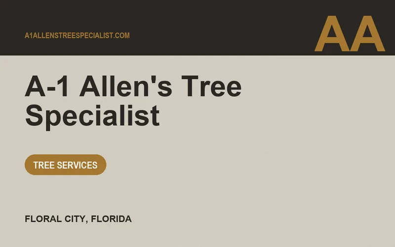 A-1 Allen's Tree Specialist in Floral City, Florida