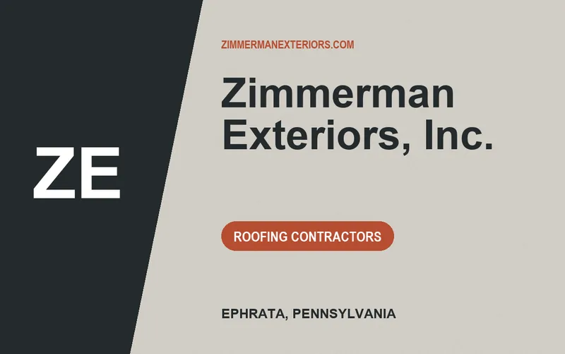 Zimmerman Exteriors, Inc. in Ephrata, Pennsylvania