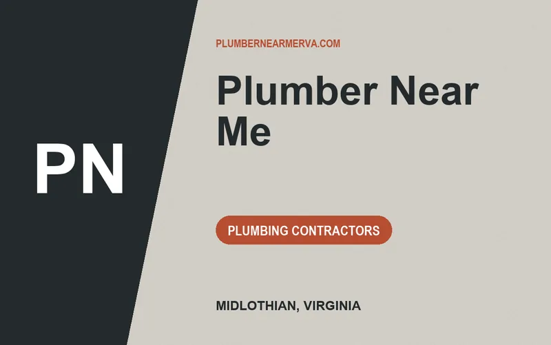 Plumber Near Me in Midlothian, Virginia