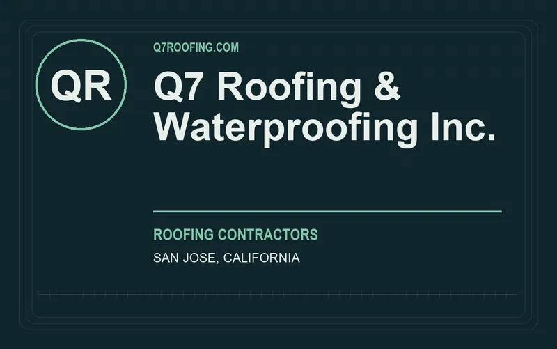 Q7 Roofing & Waterproofing Inc. in San Jose, California