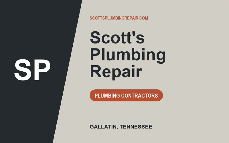 Scott's Plumbing Repair in Gallatin, Tennessee