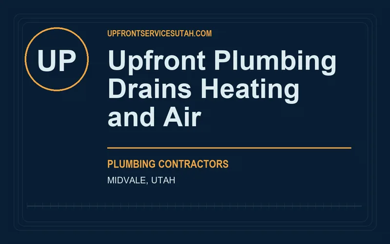 Upfront Plumbing Drains Heating and Air in Midvale, Utah