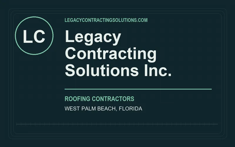 Legacy Contracting Solutions Inc. in West Palm Beach, Florida