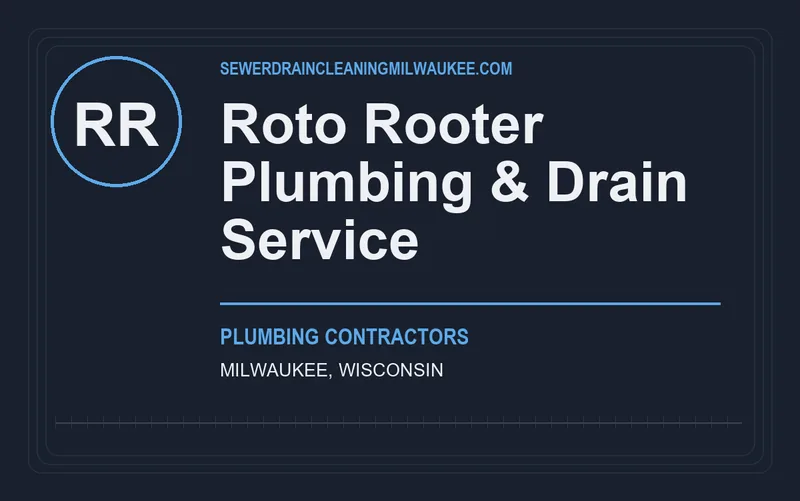 Roto Rooter Plumbing & Drain Service in Milwaukee, Wisconsin