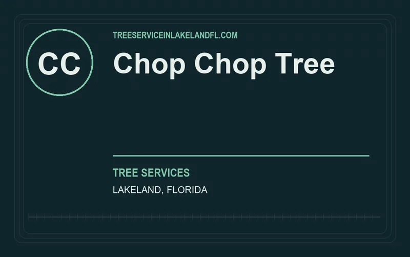 Chop Chop Tree in Lakeland, Florida
