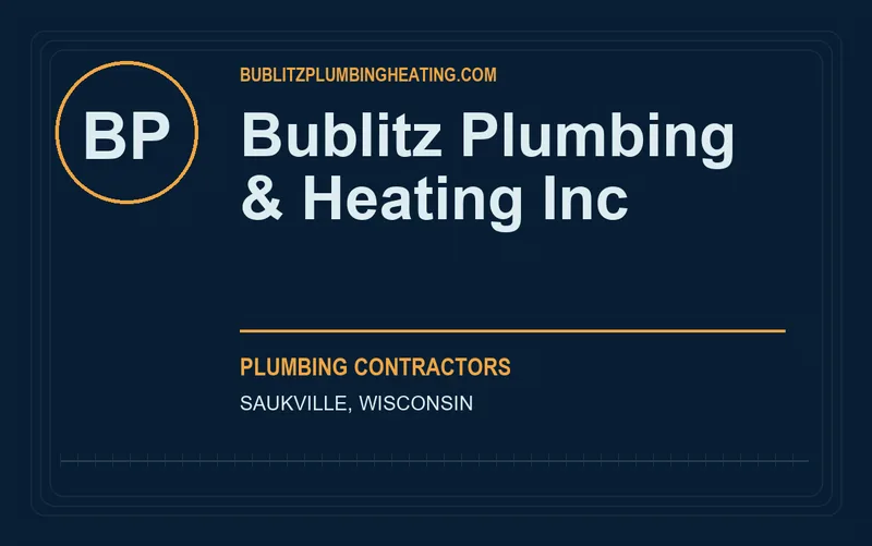 Bublitz Plumbing & Heating Inc in Saukville, Wisconsin