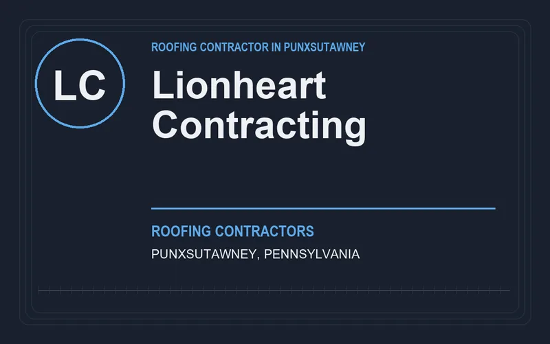 Lionheart Contracting in Punxsutawney, Pennsylvania