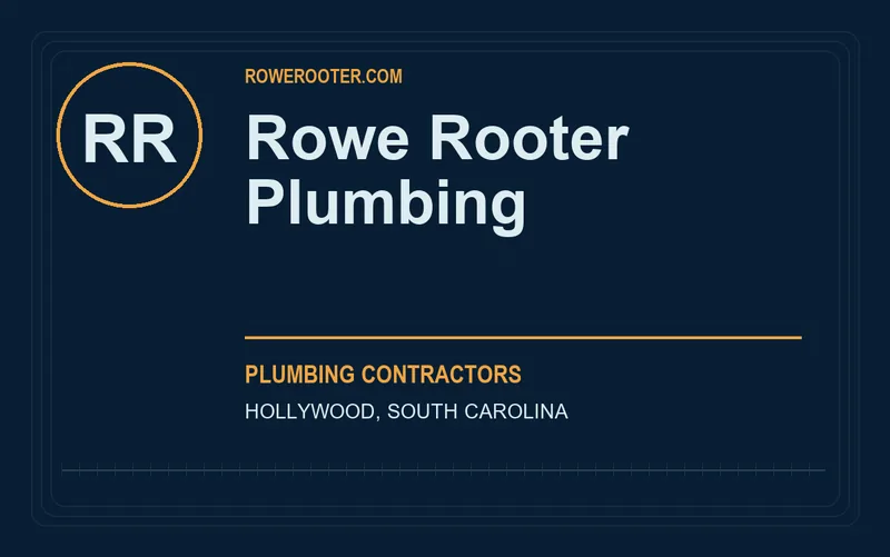 Rowe Rooter Plumbing in Hollywood, South Carolina