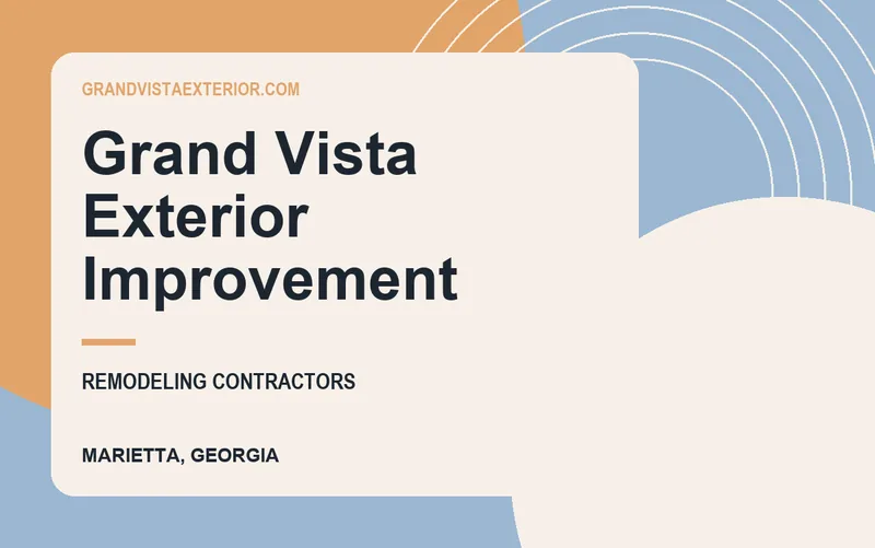 Grand Vista Exterior Improvement in Marietta, Georgia