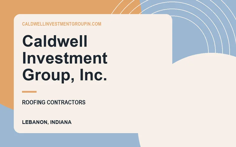 Caldwell Investment Group, Inc. in Lebanon, Indiana