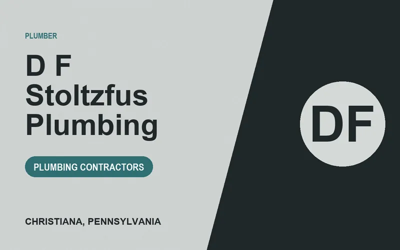 D F Stoltzfus Plumbing in Christiana, Pennsylvania