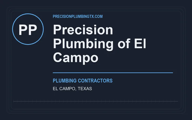 Precision Plumbing of El Campo in El Campo, Texas