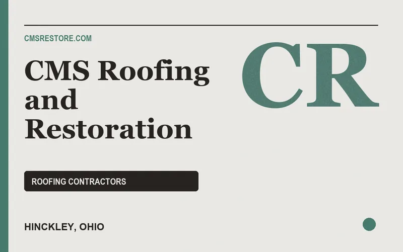 CMS Roofing and Restoration in Hinckley, Ohio