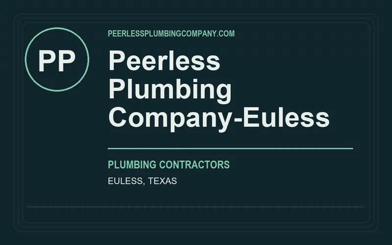 Peerless Plumbing Company-Euless in Euless, Texas
