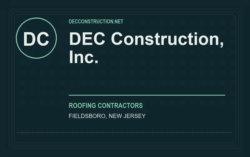 DEC Construction, Inc. in Fieldsboro, New Jersey