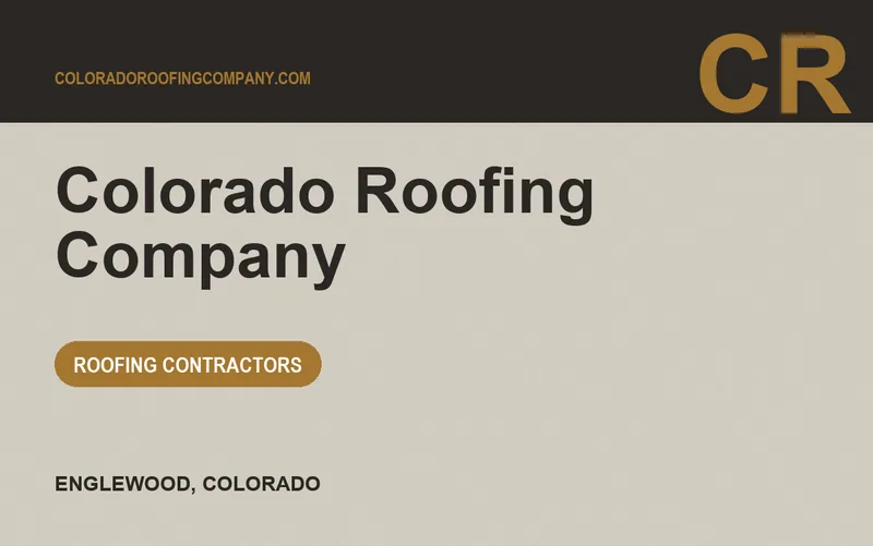 Colorado Roofing Company in Englewood, Colorado