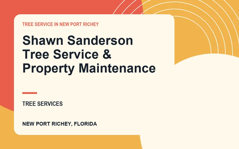 Shawn Sanderson Tree Service & Property Maintenance in New Port Richey, Florida