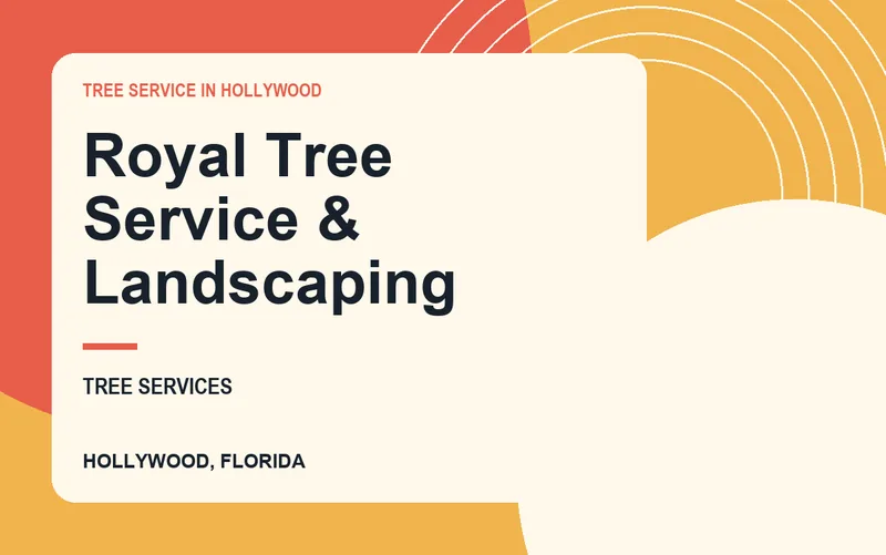 Royal Tree Service & Landscaping in Hollywood, Florida