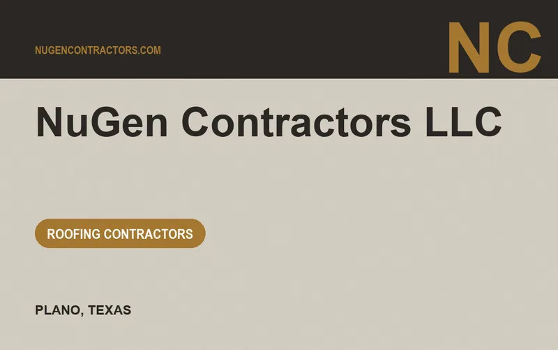 NuGen Contractors LLC in Plano, Texas