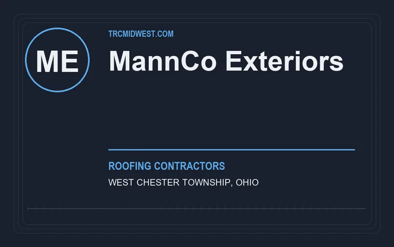 MannCo Exteriors in West Chester Township, Ohio