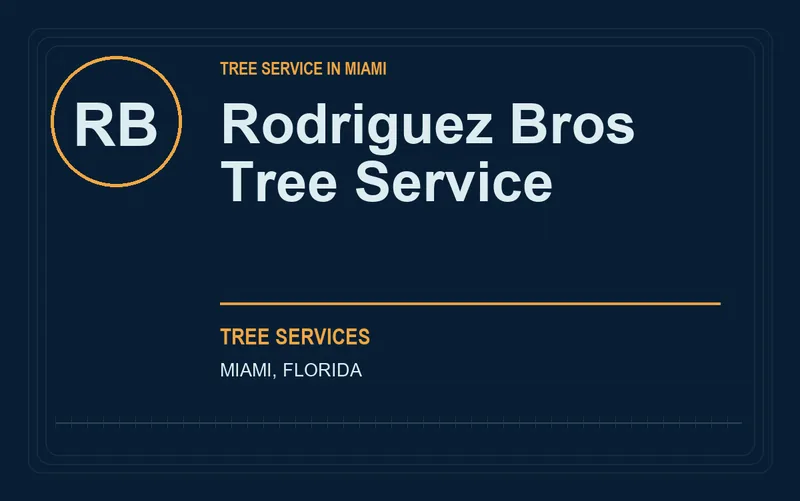 Rodriguez Bros Tree Service in Miami, Florida
