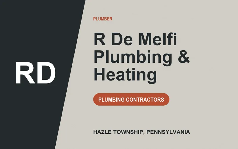 R De Melfi Plumbing & Heating in Hazle Township, Pennsylvania