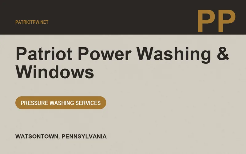 Patriot Power Washing & Windows in Watsontown, Pennsylvania