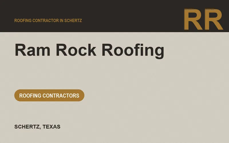Ram Rock Roofing in Schertz, Texas