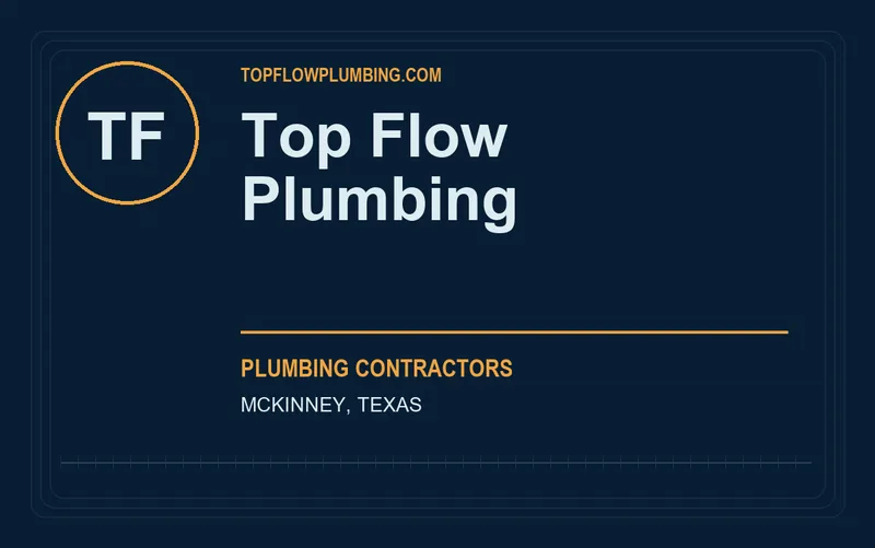 Top Flow Plumbing in McKinney, Texas