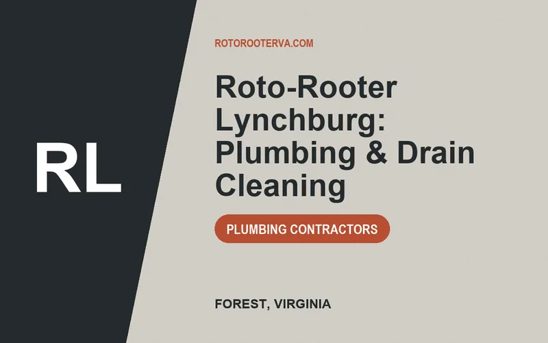 Roto-Rooter Lynchburg: Plumbing & Drain Cleaning in Forest, Virginia