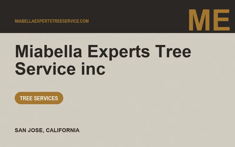 Miabella Experts Tree Service inc in San Jose, California