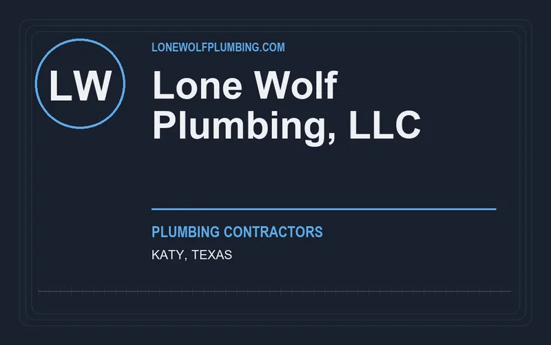 Lone Wolf Plumbing, LLC in Katy, Texas