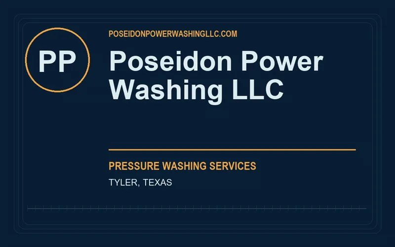 Poseidon Power Washing LLC in Tyler, Texas