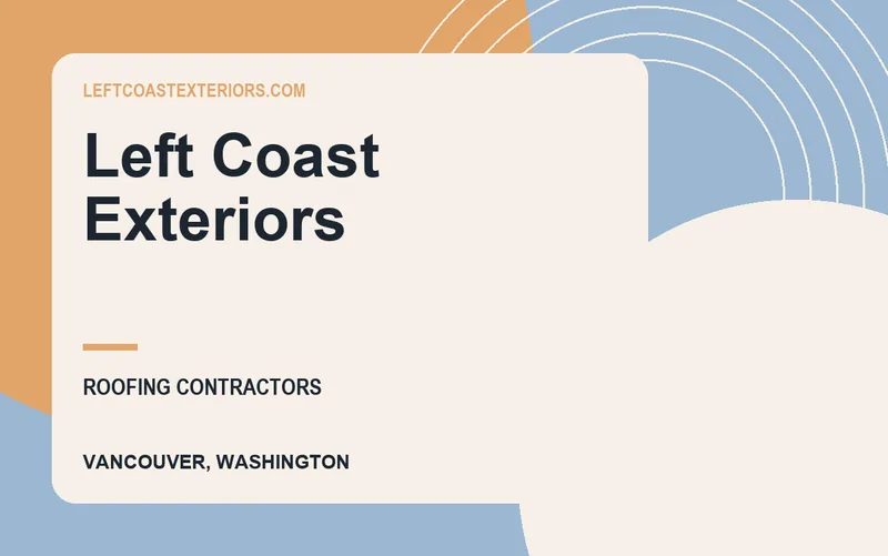 Left Coast Exteriors in Vancouver, Washington