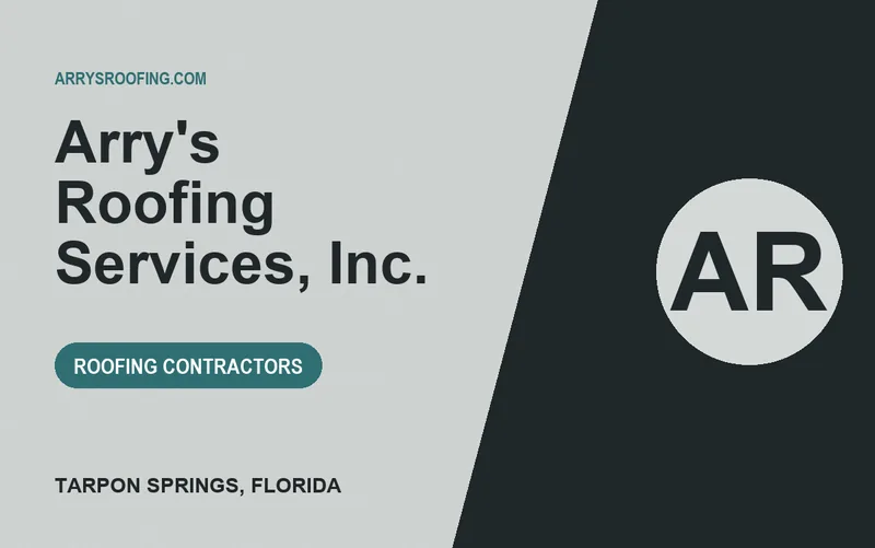 Arry's Roofing Services, Inc. in Tarpon Springs, Florida