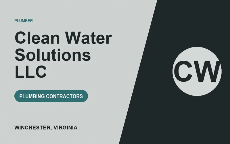 Clean Water Solutions LLC in Winchester, Virginia