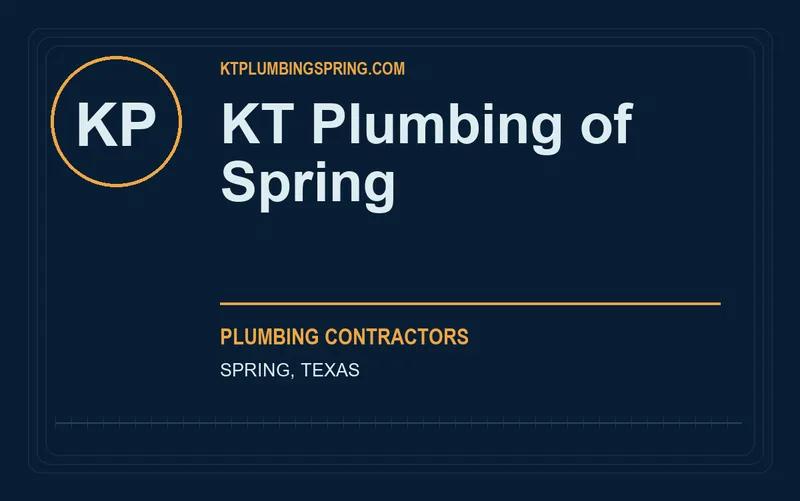 KT Plumbing of Spring in Spring, Texas