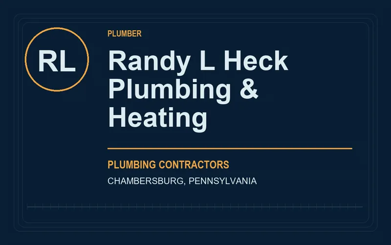 Randy L Heck Plumbing & Heating in Chambersburg, Pennsylvania