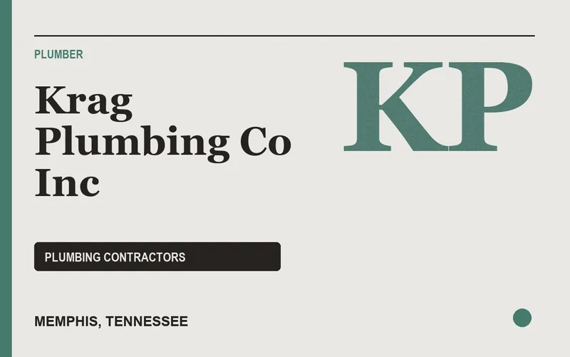 Krag Plumbing Co Inc in Memphis, Tennessee