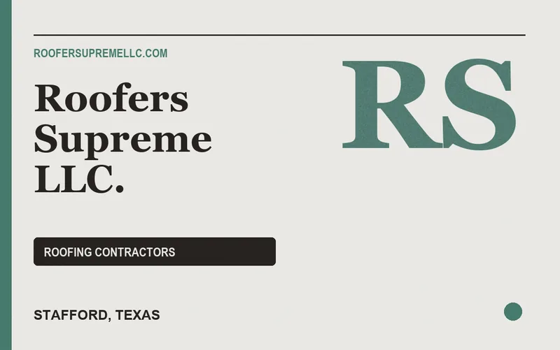 Roofers Supreme LLC. in Stafford, Texas