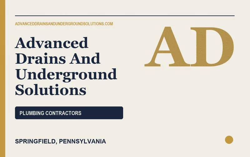 Advanced Drains And Underground Solutions in Springfield, Pennsylvania