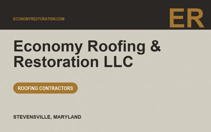 Economy Roofing & Restoration LLC in Stevensville, Maryland