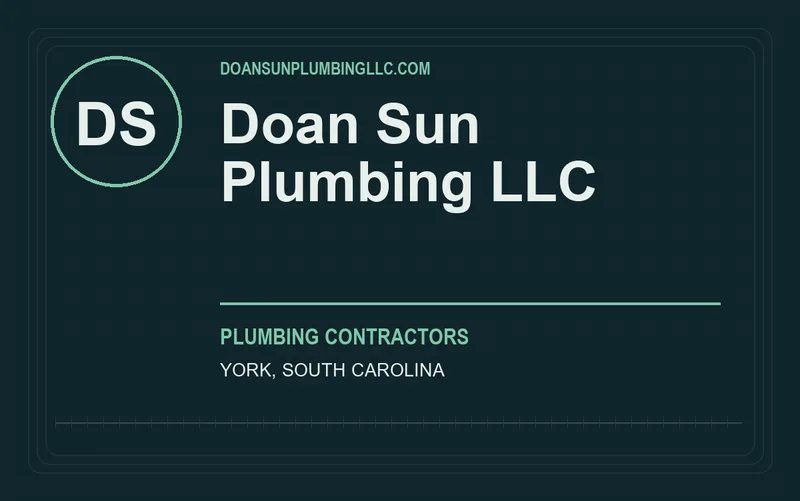 Doan Sun Plumbing LLC in York, South Carolina
