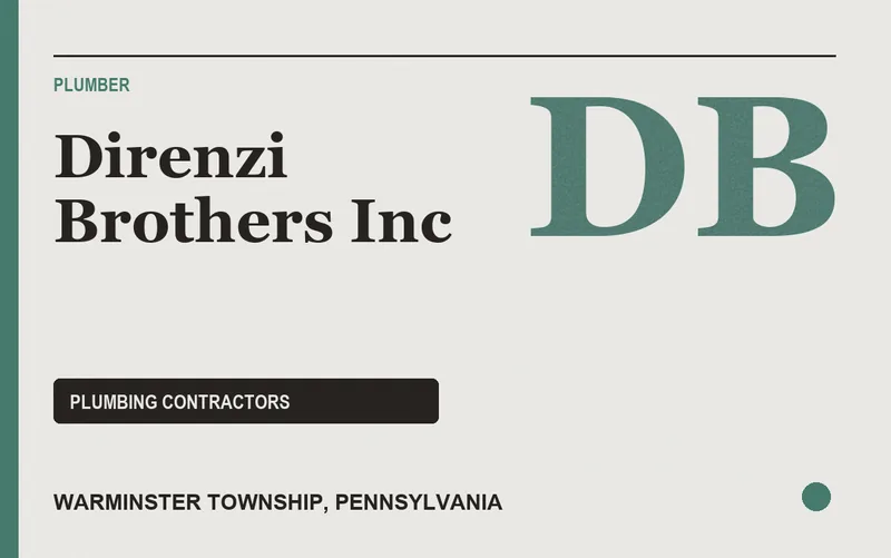 Direnzi Brothers Inc in Warminster Township, Pennsylvania