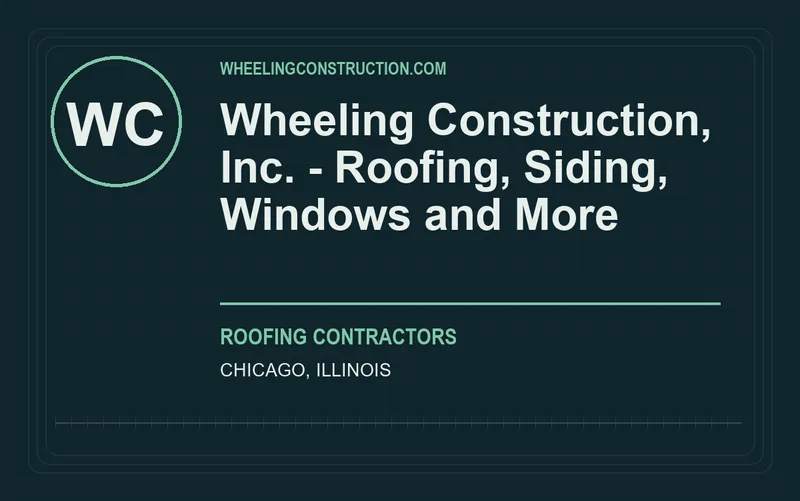 Wheeling Construction, Inc. - Roofing, Siding, Windows and More in Chicago, Illinois