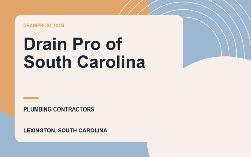 Drain Pro of South Carolina in Lexington, South Carolina